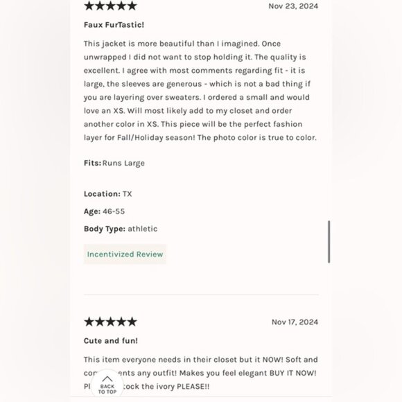 NEW Paris Cropped Faux Fur Jacket Size S - Picture 16 of 16